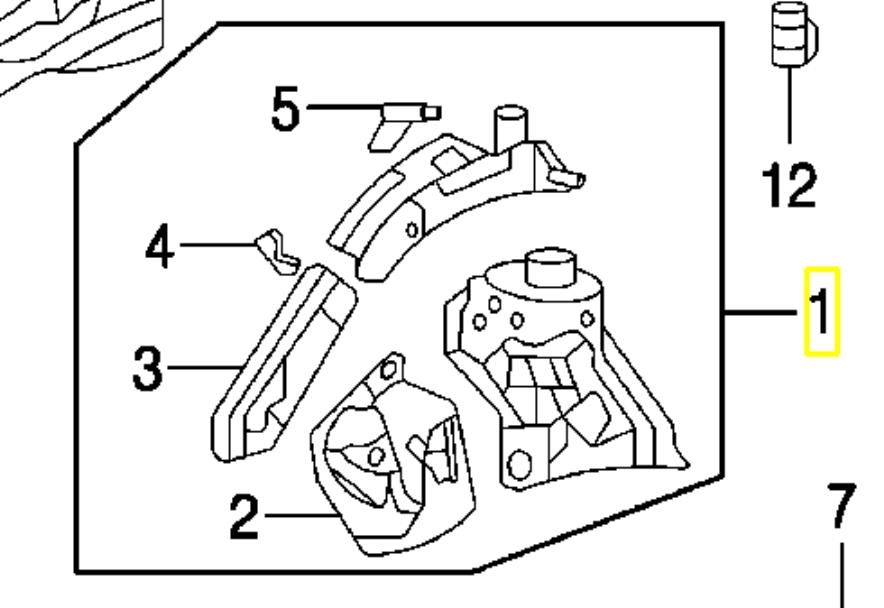 60650SWA305ZZ Honda панель бризковика (лонжерону моторного відсіку, права)
