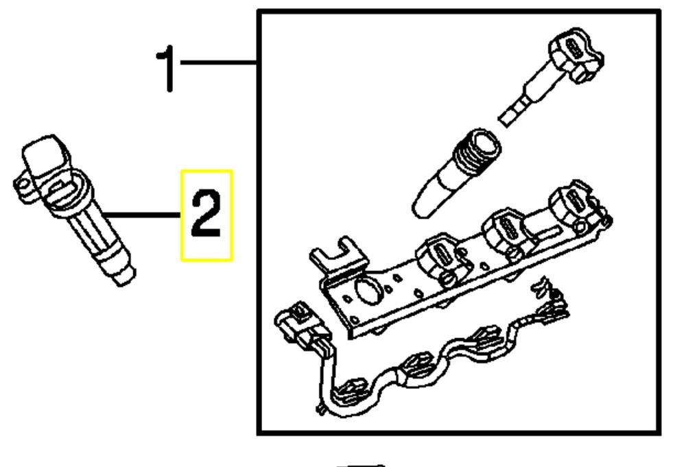 5DA230036071 HELLA Котушка запалювання