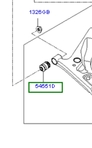 Купити 020465 Polybush Сайлентблок передньої підвіски
