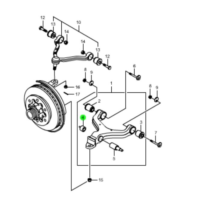 С/блок нижнього важеля SKF VKDS839007