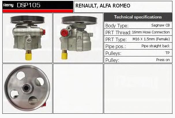 Купити 7700840805 Renault (RVI) Насос гідравліки