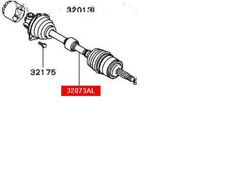 Привід передній лівий Pascal G2V003PC ціна, від 65.98 USD