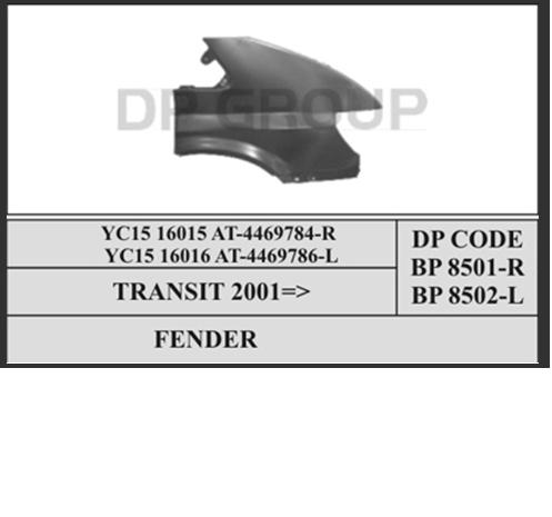 Купити BP4427L DP Group Крило переднє ліве