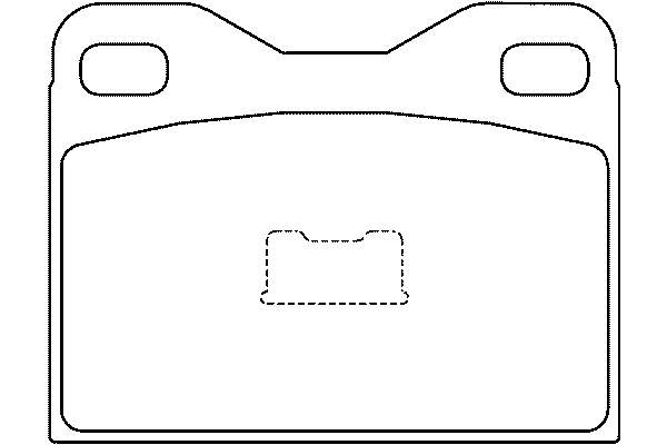 Колодки гальмівні передні, дискові T0489 HELLA-PAGID