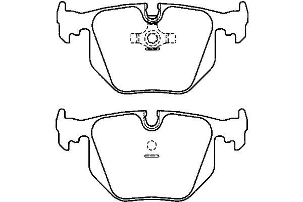 Задні гальмівні колодки HELLA-PAGID T1120 ціна, від 22.36 USD