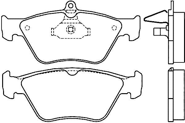 Гальмівні колодки HELLA-PAGID T1079 ціна, від 16.39 USD
