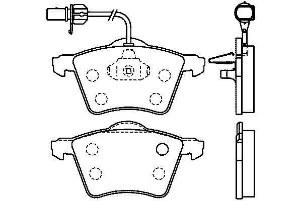 Гальмівні колодки HELLA-PAGID T1179 ціна, від 21.43 USD
