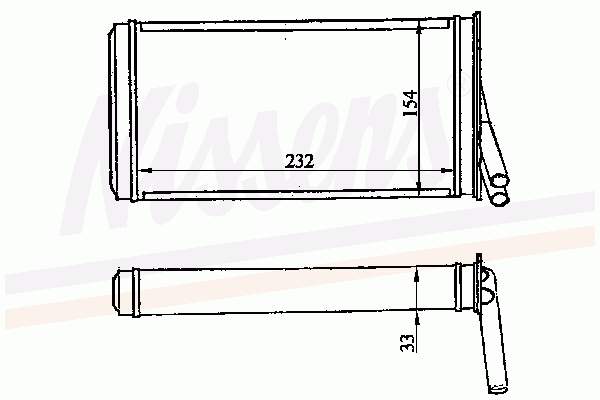 Купити 70221 Nissens Теплообмінник