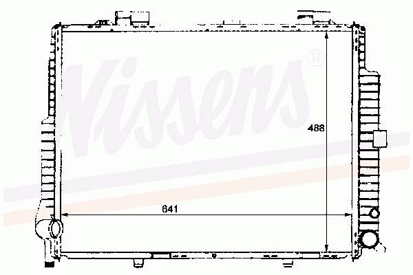 Радіатор основний Mercedes A2105004703 ціна, від 124.27 USD