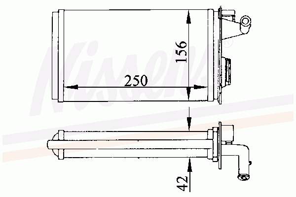 Купити 71438 Nissens Теплообмінник
