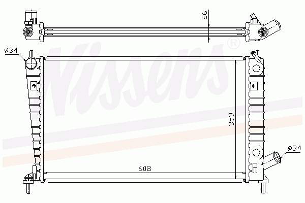 Радіатор основний General Motors 4575700 ціна, від 131.82 USD