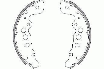 Колодки гальмові задні, барабанні 2752608 NK