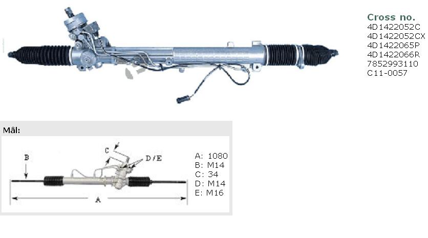 Управління рульове в зборі Elstock 110057 ціна, від 197.07 USD
