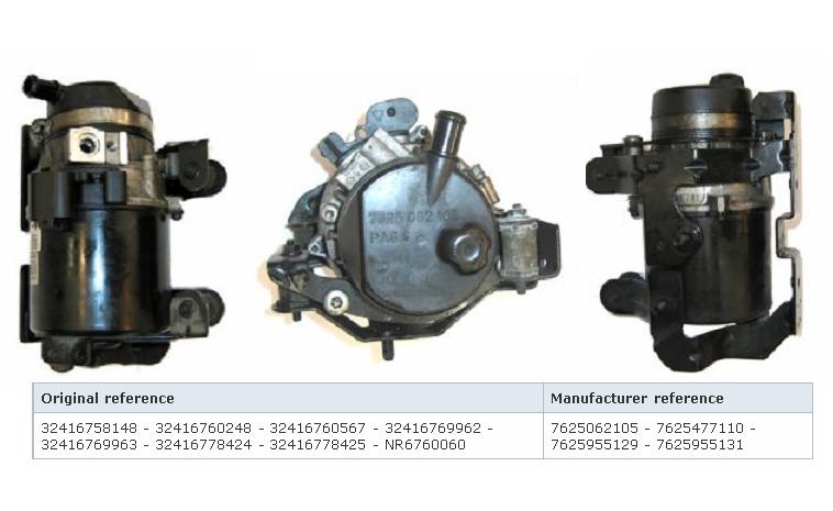 Насос ГПК BMW 32416760248 ціна, від 379.13 USD
