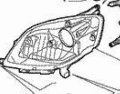 Права блок фара Fiat/Alfa/Lancia 1353197080 ціна, від 101.81 USD