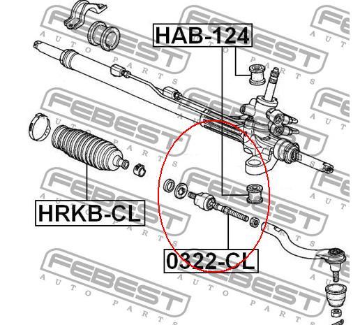 CRHO24 CTR Тяги кермові