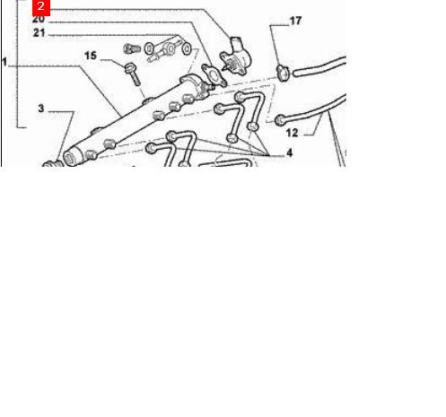 Регулятор тиску палива 0281002584 Bosch