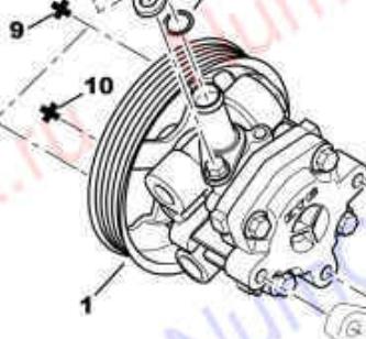 4007QR Peugeot/Citroen насос гідропідсилювача керма (гпк)