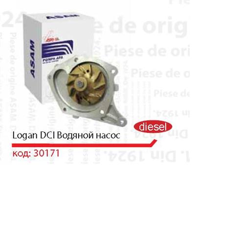 30171 Asam Насос охолодження