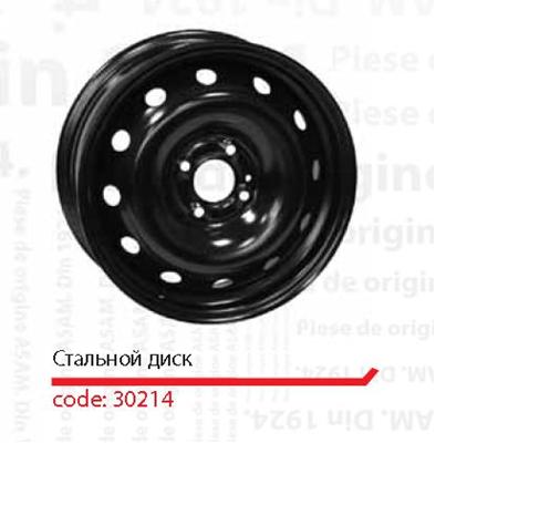 Диск колесний Renault (RVI) 8200789882 ціна, від 63.47 USD