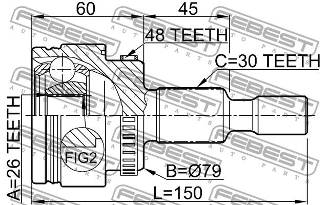 Граната колісна Magneti Marelli 302015100187 ціна, від 34.86 USD
