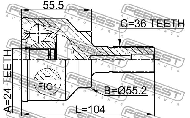 Граната колісна Mazda GG2725600E ціна, від 31.12 USD