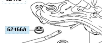 Елементи кріплення Hyundai/Kia 624671C000 ціна, від 44.48 USD
