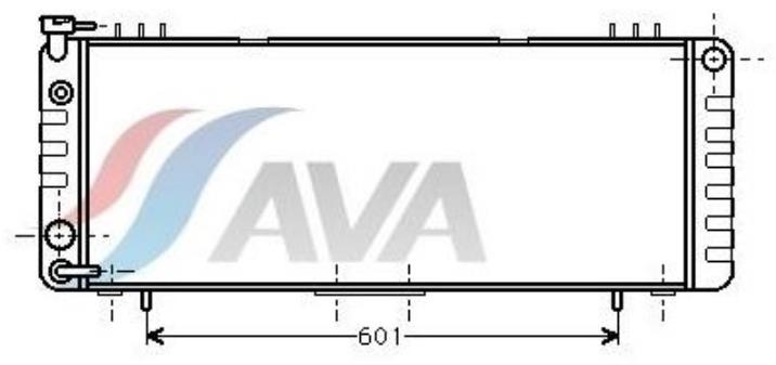 Радіатор JE2002 AVA