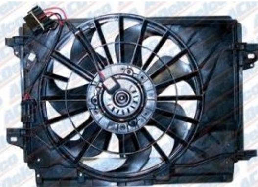 Вентилятор радіатора General Motors 15819952 ціна, від 194.37 USD