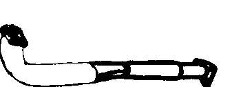 Труба приймальна (штани) глушника, передня Rover 800 (XS) (Ровер 800)