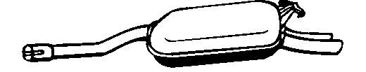 Купити A1244910400 Mercedes Вихлоп