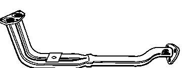 Труба приймальна (штани) глушника, передня Volvo 240 (P242, P244) (Вольво 240)