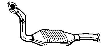 Купити 099406 Bosal Глушник, передня частина