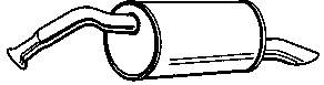 Купити 1743021030 Toyota Глушник вихлопних газів кінцевий