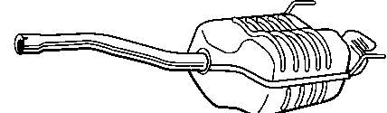 Вихлопна труба Bosal 175349 ціна, від 69.28 USD