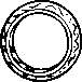 Прокладка глушника 179841 Peugeot/Citroen