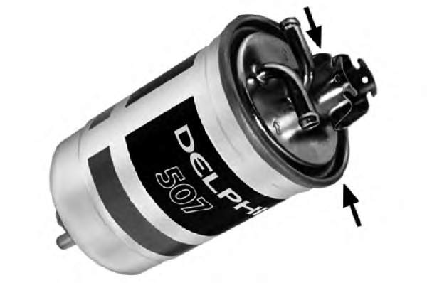 Фільтр паливний Delphi HDF507