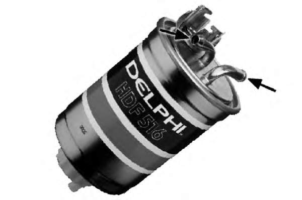 HDF516 Delphi фільтр паливний