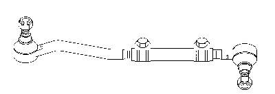 Тяга рульова права 9635ASSY Sidem