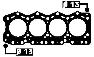 98492581 Fiat/Alfa/Lancia Прокладка під головку