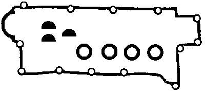 Прокладка клапанної кришки двигуна, комплект Hyundai Coupe (RD) (Хендай Купе)