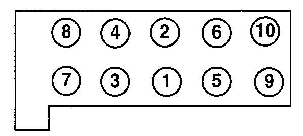 10128700 Ajusa прокладка головки блока циліндрів (гбц, права)