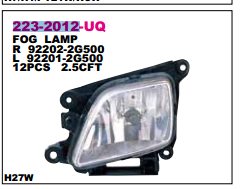 Купити 922022G500 Hyundai/Kia Туманка права