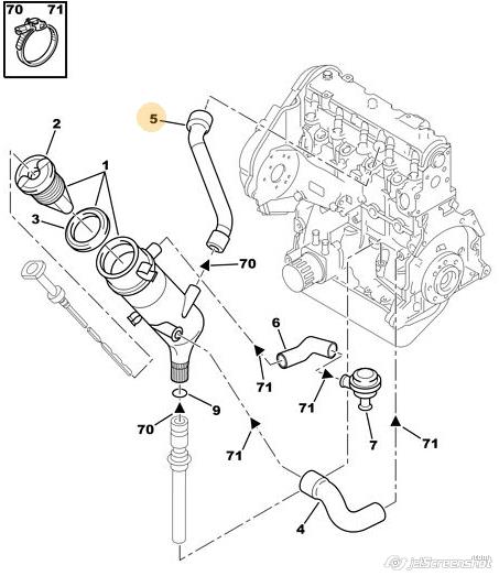 Купити 17857 Impergom Шланг для видалення повітря
