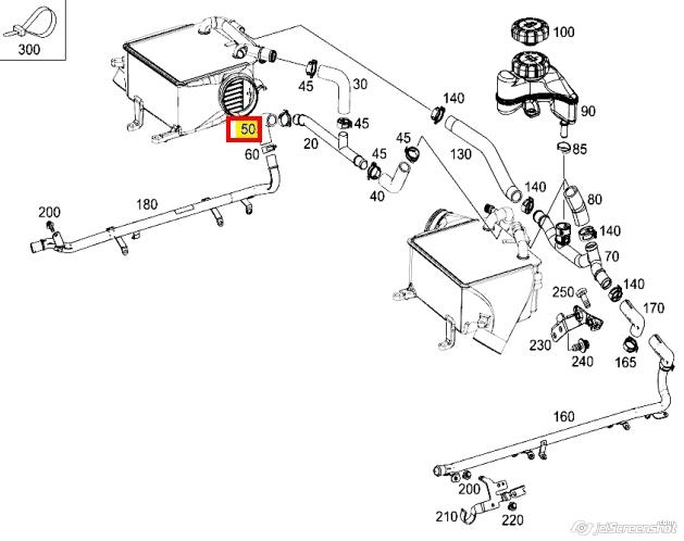 Трубка картера повітряна Mercedes A2750981883 ціна, від 7.66 USD