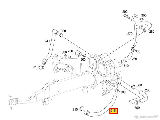 Трубка картера повітряна Mercedes A6282031882 ціна, від 14.64 USD
