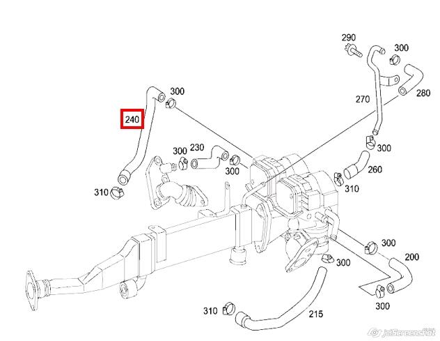 Трубка картера повітряна Mercedes A6282031982 ціна, від 5.37 USD