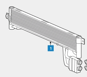 Радіатор охолодження, АКПП 68165900AA Chrysler