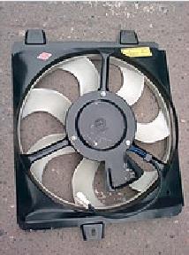 Вентилятор/крильчатка радіатора кондиціонера, правий Geely CK (Жилі Сі-кей)