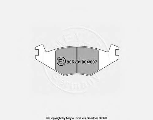 Купити T2149006 Toko cars Колодки гальмівні передні, дискові